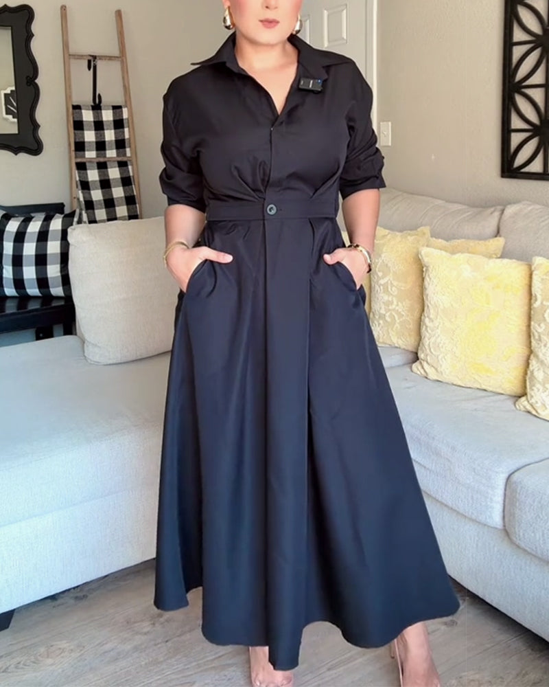 LUNE – Élégance Pure Dress