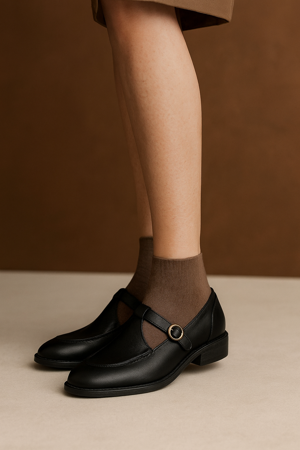 Zhelynne | Orthopedic Square-Toe Mary Jane Shoes