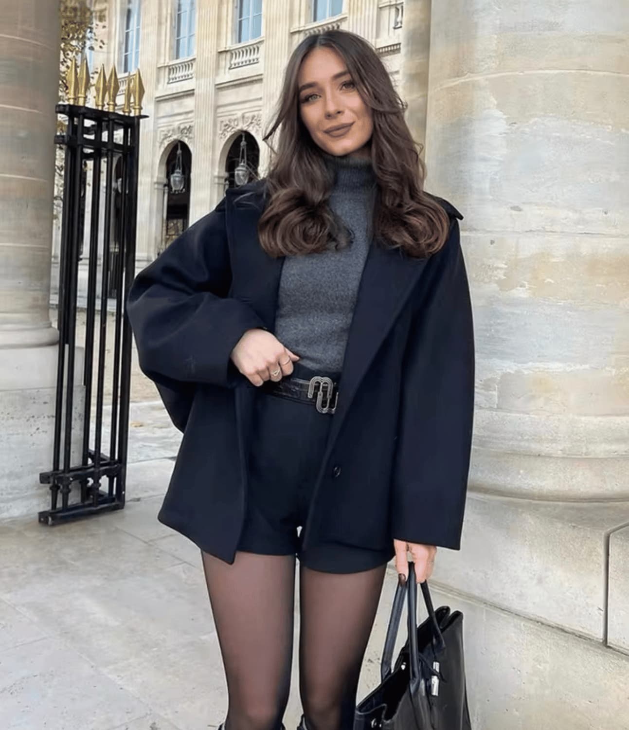Solène – Manteau Oversize en Laine
