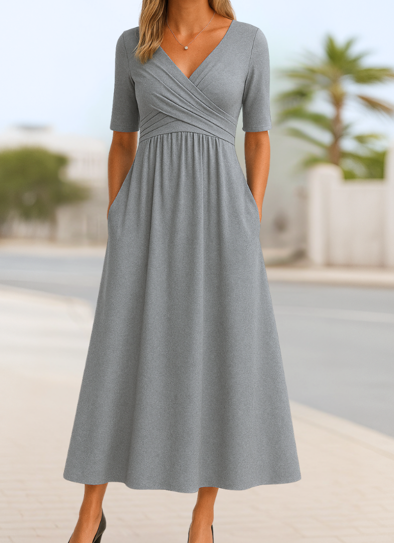 LUNE – Sapphire Serenity Dress