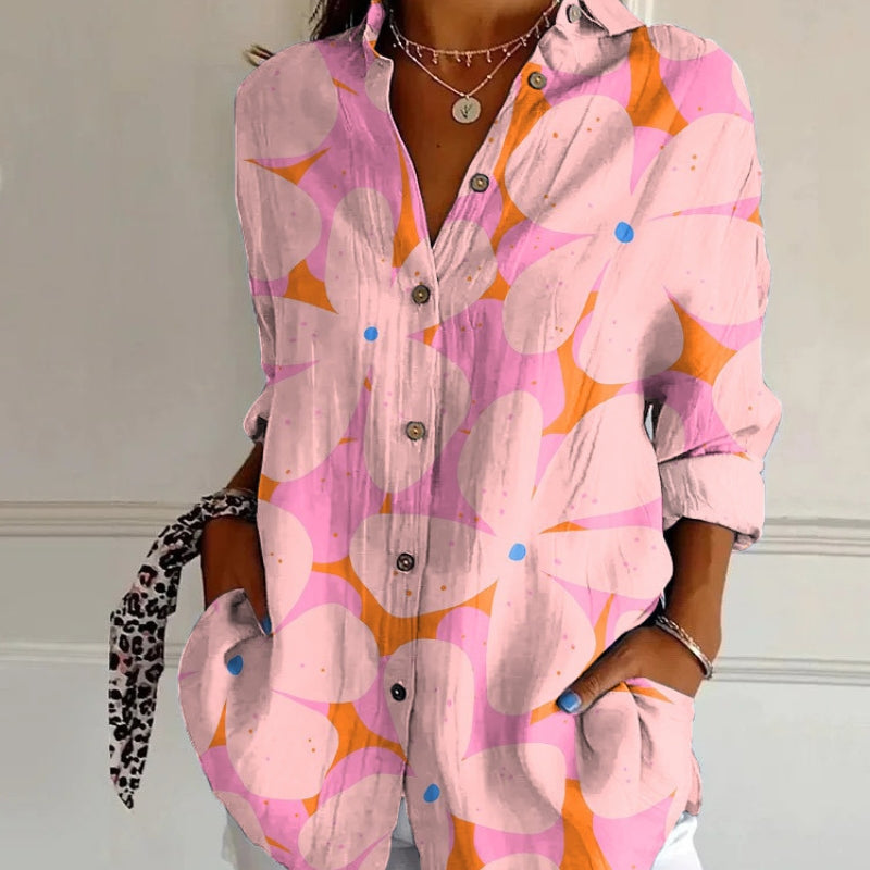 Diane – Blouse Fleurie Légère