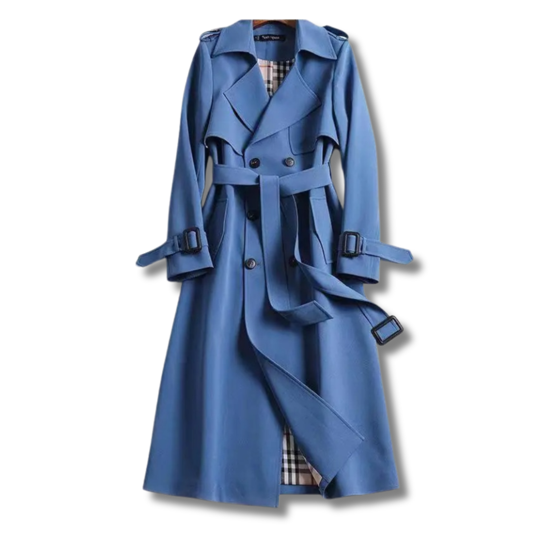 Margaux – Trench-Coat Classique à Ceinture