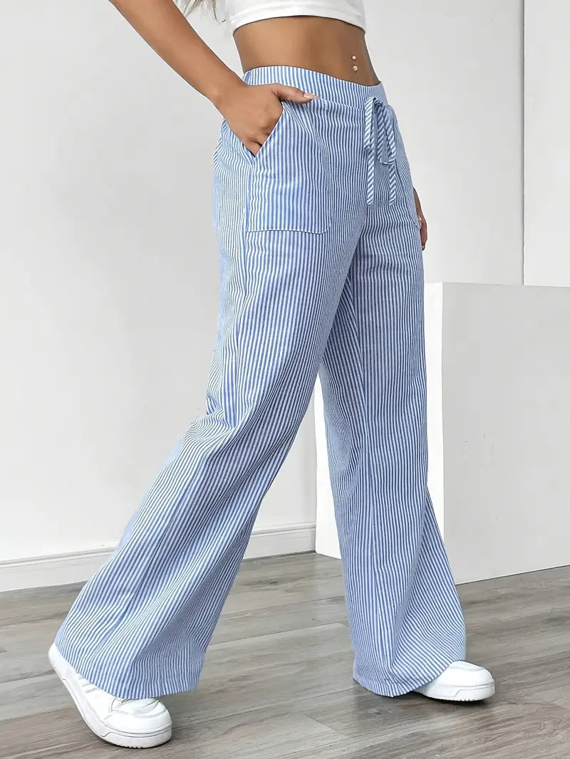 LUNE – Ease Striped Pants