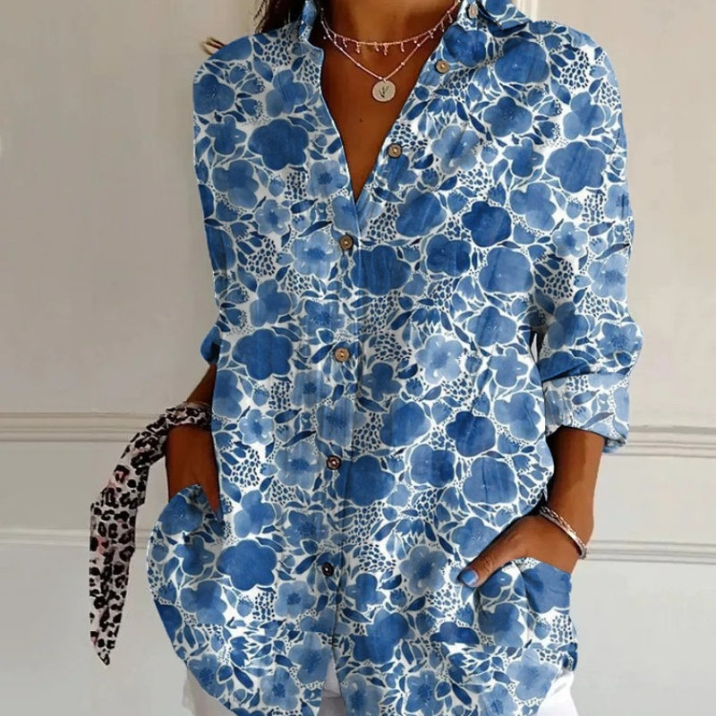 Diane – Blouse Fleurie Légère
