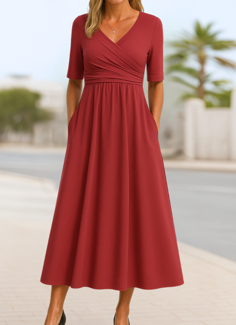 LUNE – Sapphire Serenity Dress