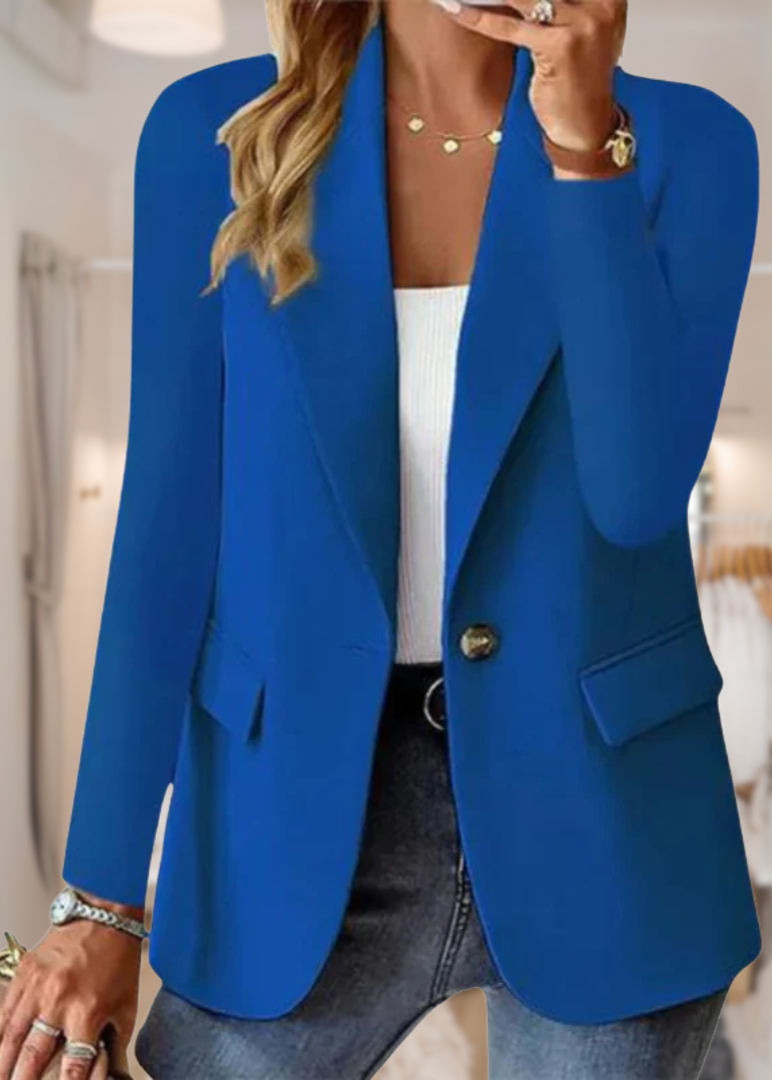 Violette – Blazer Classique Royal