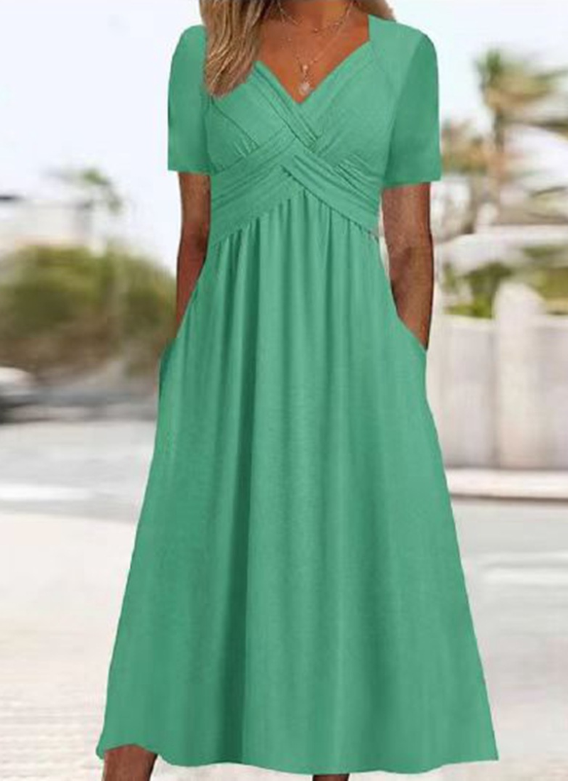 LUNE – Sapphire Serenity Dress