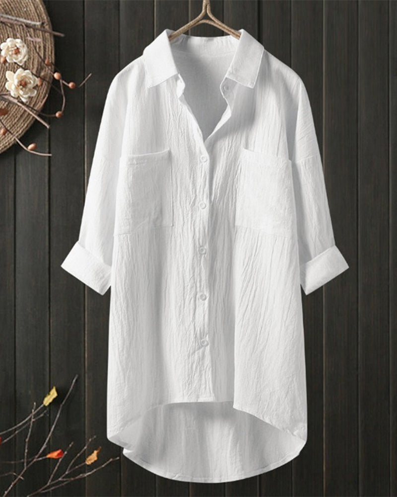 LUNE – Coastal Linen Shirt