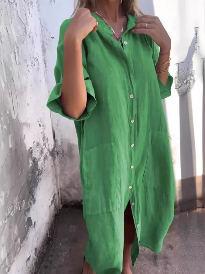 LUNE – Verdant Breeze Dress