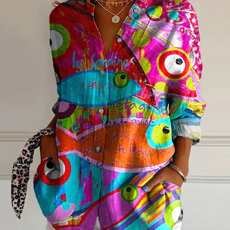 Diane – Blouse Fleurie Légère