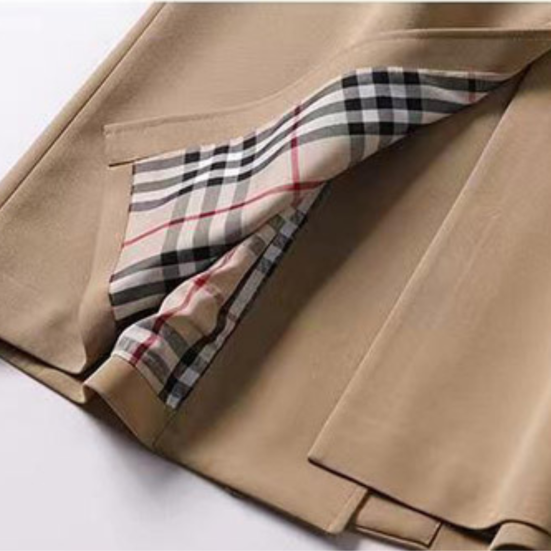 Margaux – Trench-Coat Classique à Ceinture