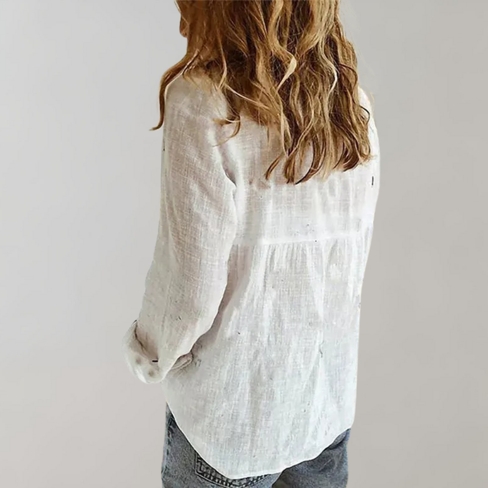 Yolande – Chemise en Lin Classique