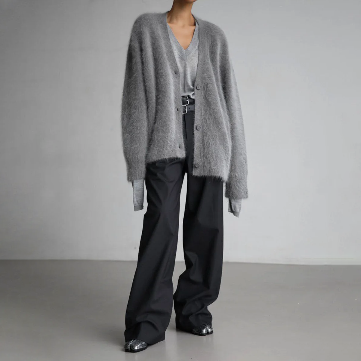 Mirelle – Flauschiger Oversize-Pullover