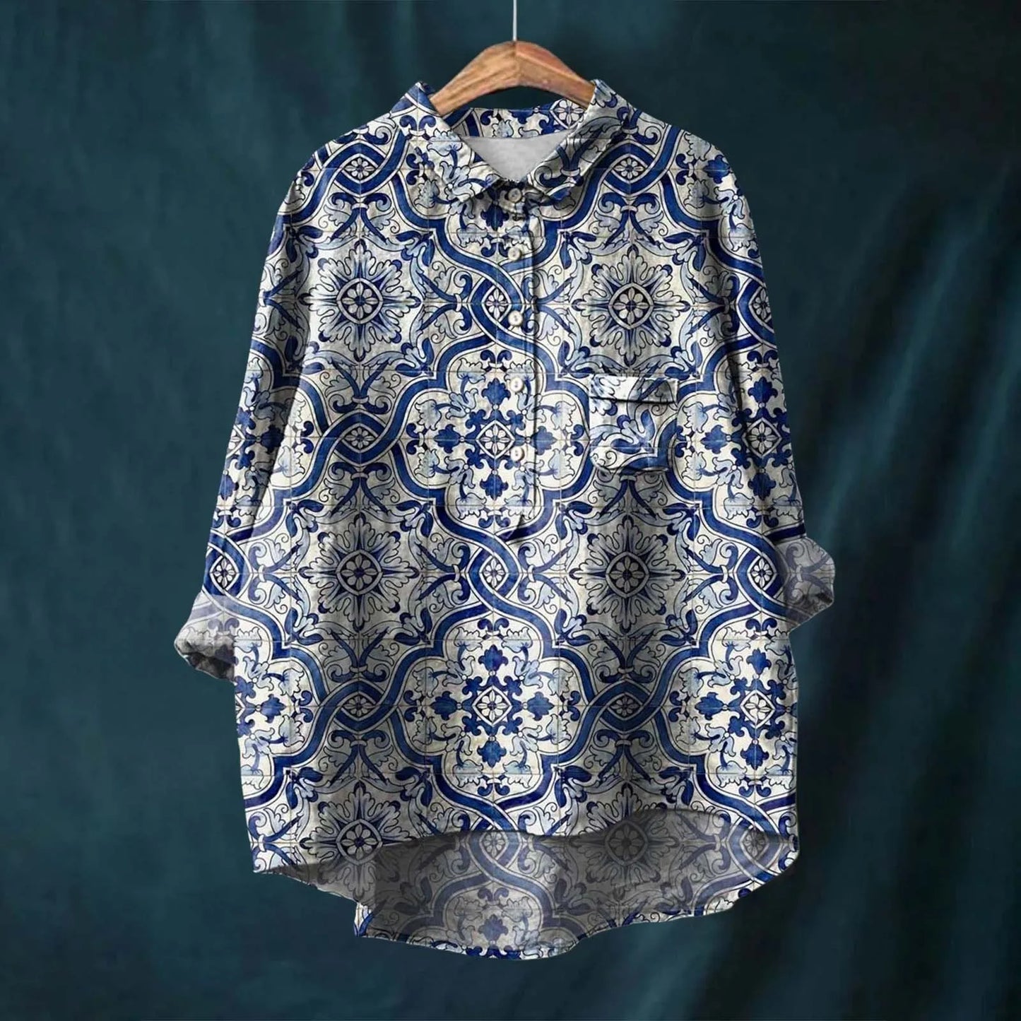 Natasha – Chemise Florale Vintage