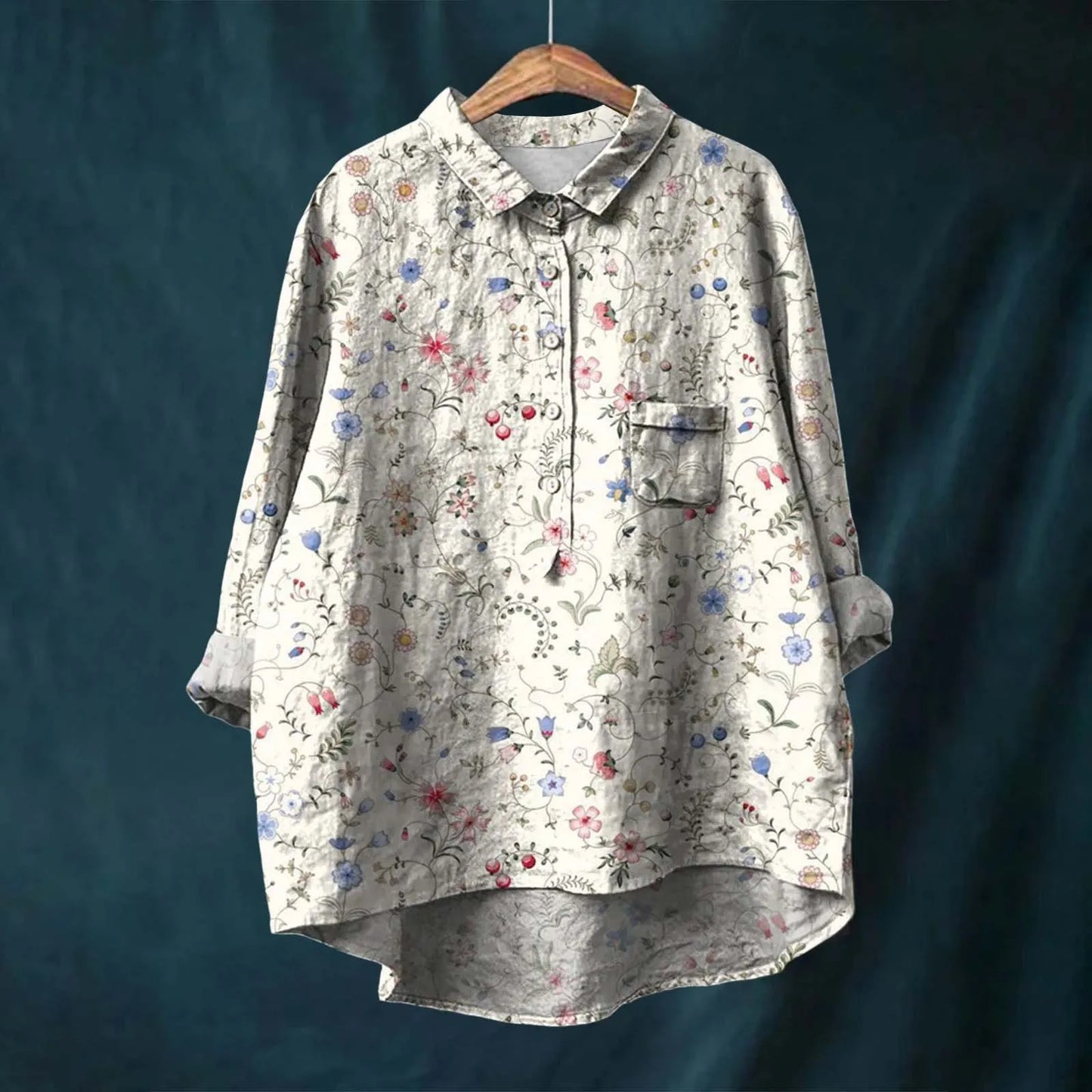 Natasha – Chemise Florale Vintage