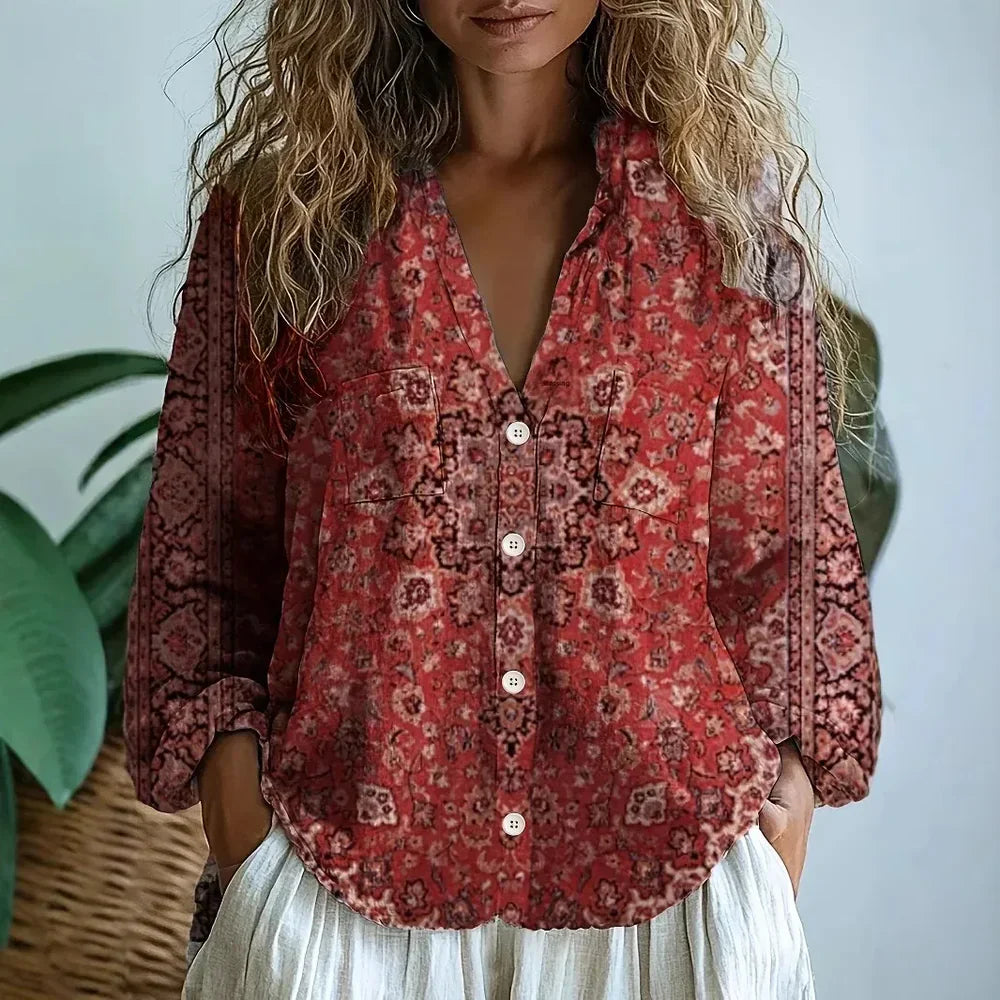 LUNE – Meadow Whisper Blouse