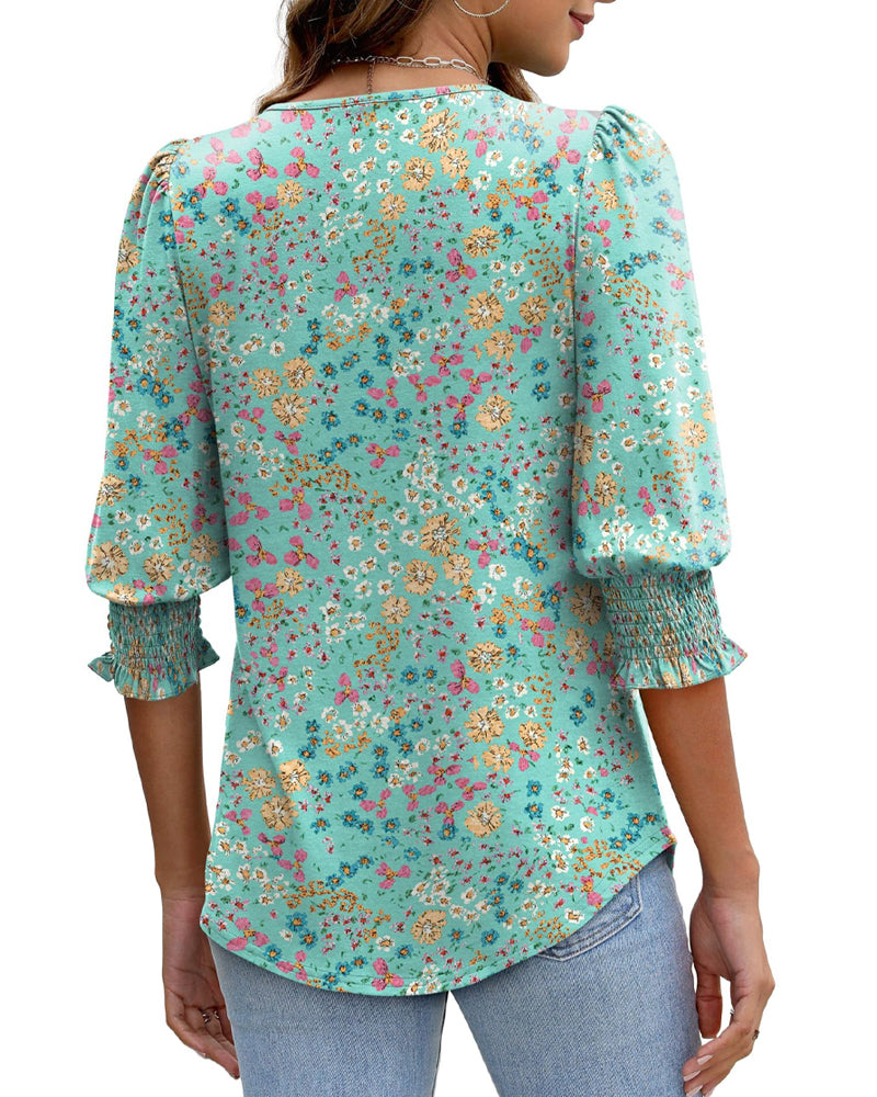 LUNE - Meadow Soft Blouse