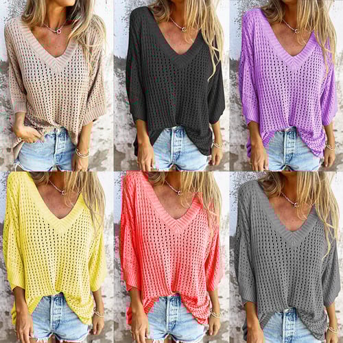 Tina – Pull en Maille Aérée