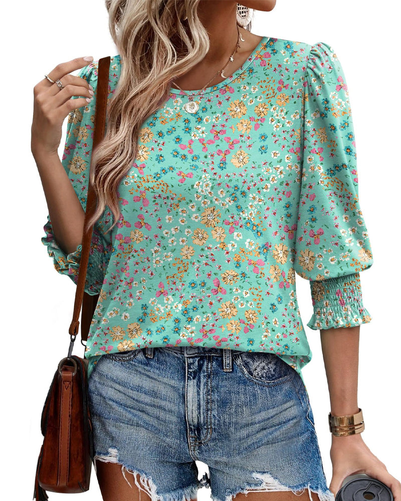 LUNE - Meadow Soft Blouse