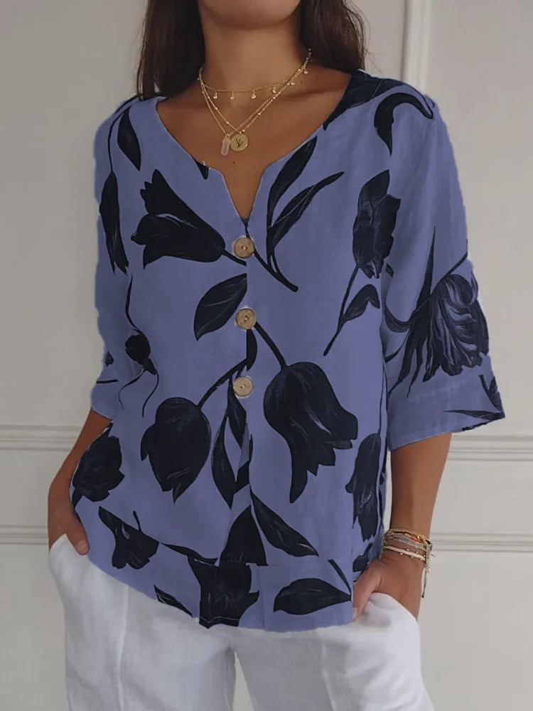 Seraphine - Bequeme und modische Tunika-Bluse für Damen