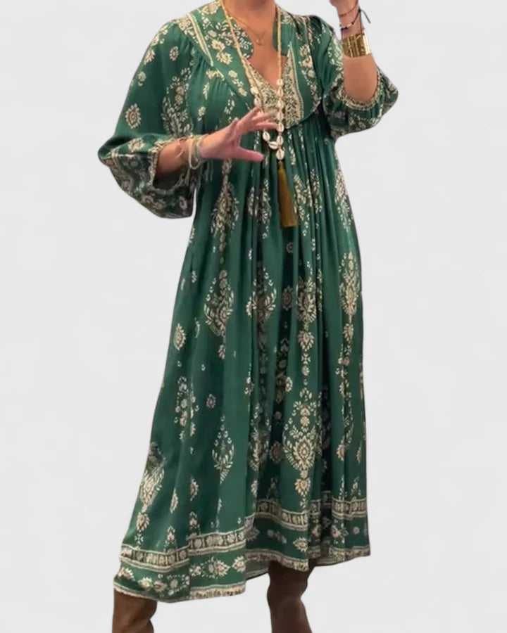 LUNE – Aroha Boho Maxi Dress