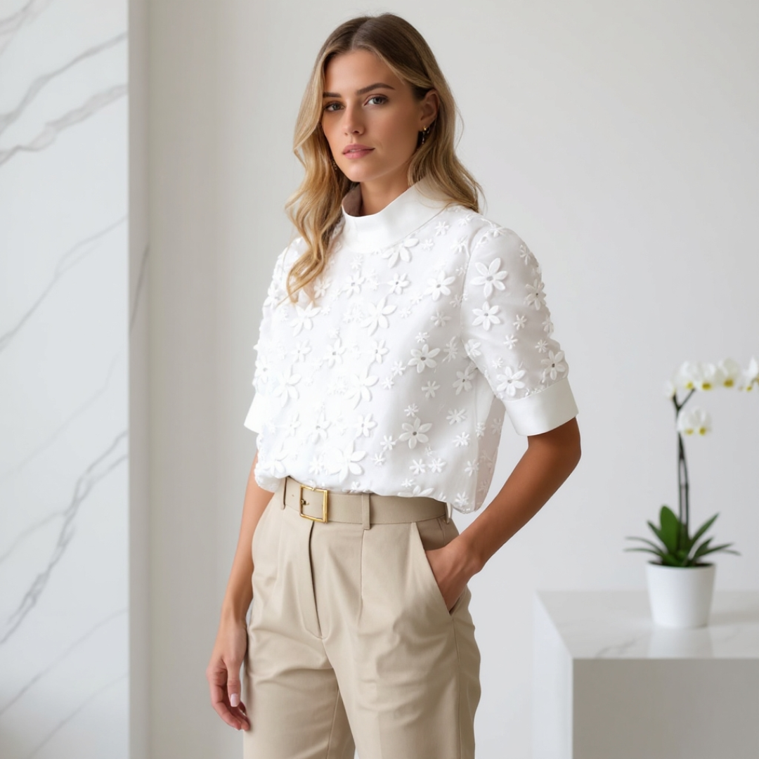 LUNE – Blossom Whisper Top