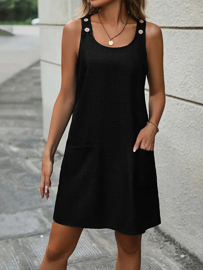 Lina – Ärmelloses Freizeitkleid