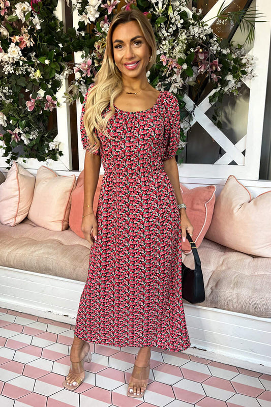 ISALIE – Robe Fleurie Bohème