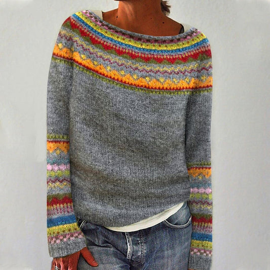 Vintage Strickpullover für Damen