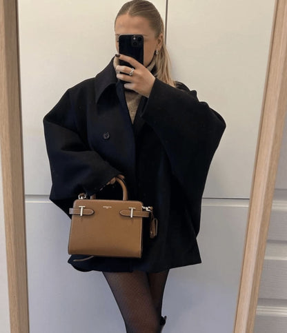 Solène – Manteau Oversize en Laine