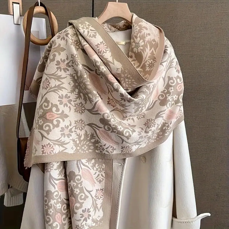 Schal mit Flowerdesign