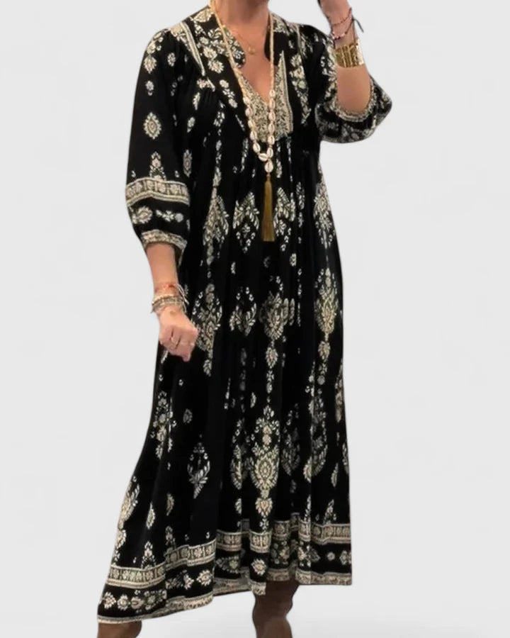 LUNE – Aroha Boho Maxi Dress