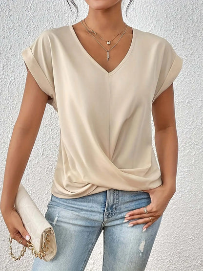 Amaya – Top Croisé Élégant