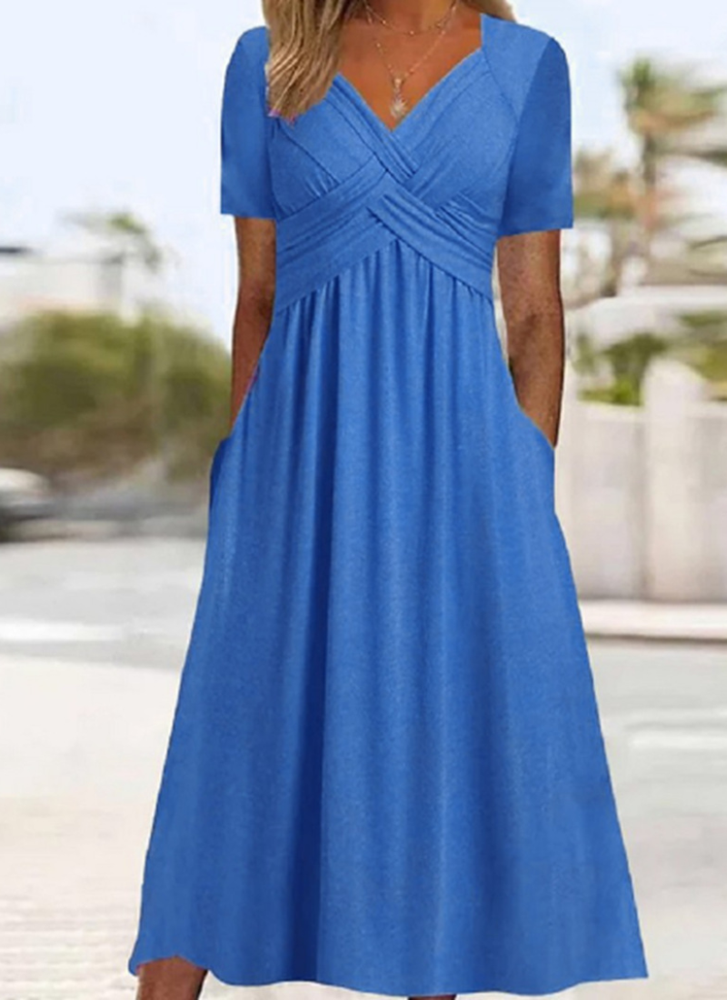 LUNE – Sapphire Serenity Dress