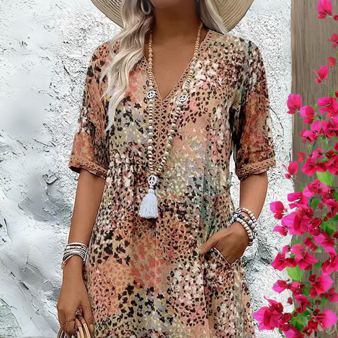 Rosa – Leichtes Wohlfühlkleid für jeden Tag