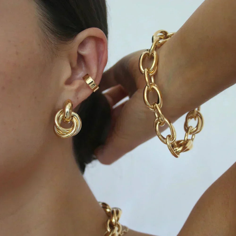 Clip-on earrings