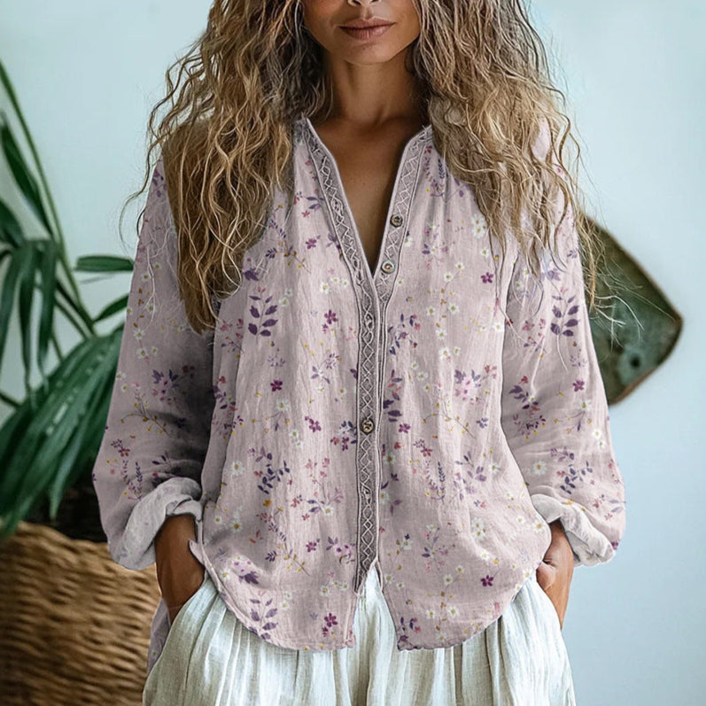 LUNE – Meadow Whisper Blouse