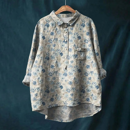 Natasha – Chemise Florale Vintage