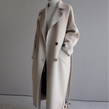 NICKY - Manteau Trench en Cachemire pour Femmes