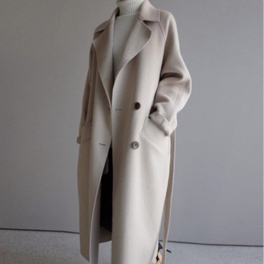 NICKY - Manteau Trench en Cachemire pour Femmes