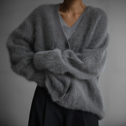 Mirelle – Flauschiger Oversize-Pullover