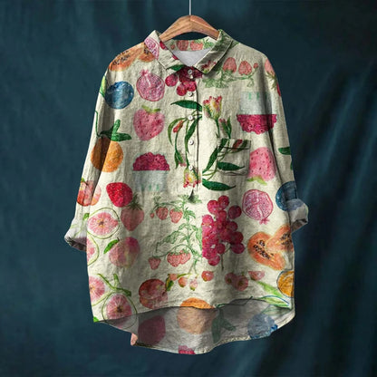 Natasha – Chemise Florale Vintage