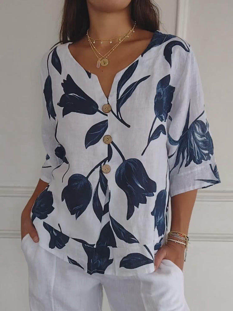 Seraphine - Bequeme und modische Tunika-Bluse für Damen