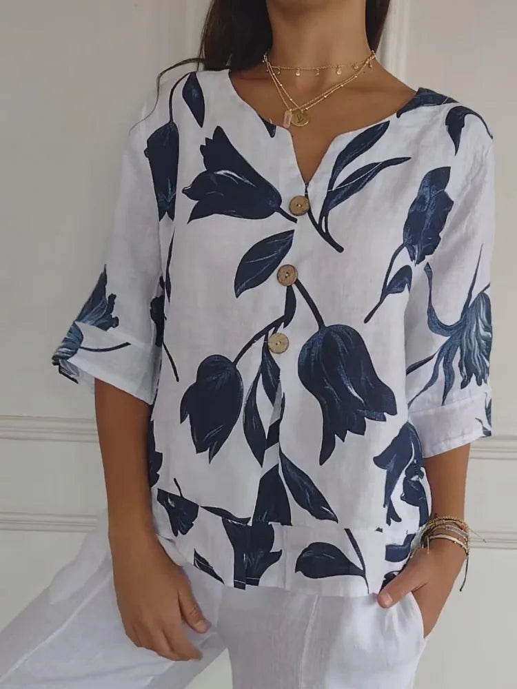 Seraphine - Bequeme und modische Tunika-Bluse für Damen