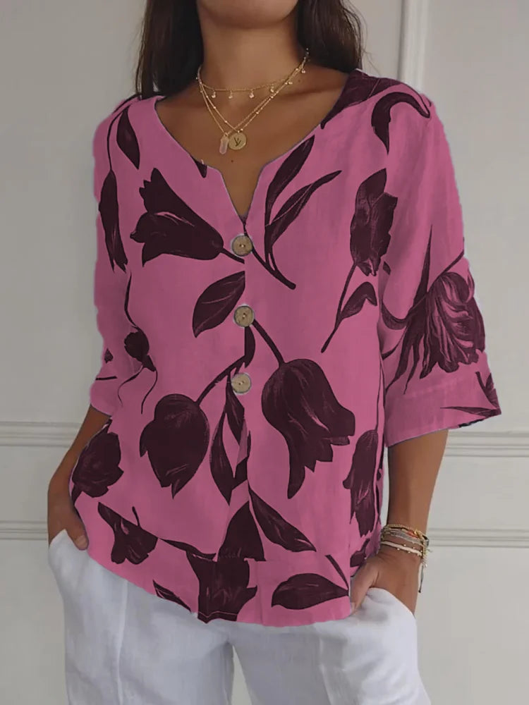 Seraphine - Bequeme und modische Tunika-Bluse für Damen