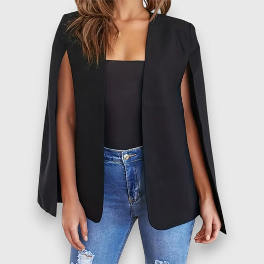 Inès – Veste cape élégante