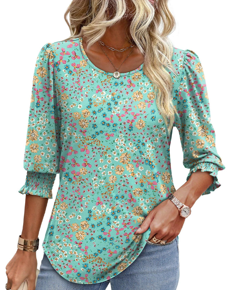 LUNE - Meadow Soft Blouse